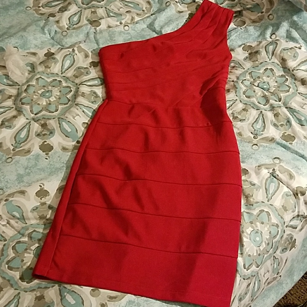 Red dress